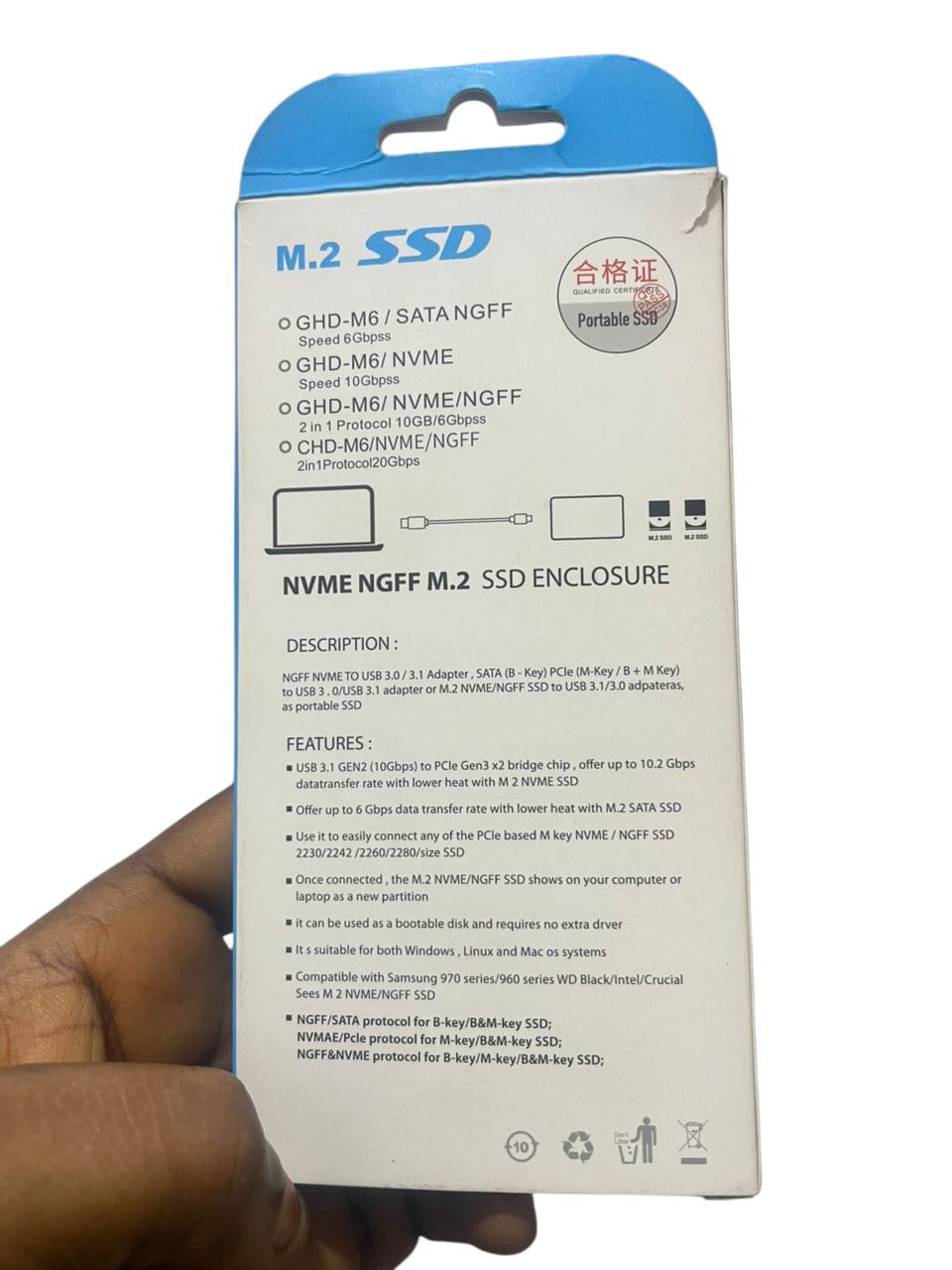 M.2 SSD Enclosure Case - Image 2