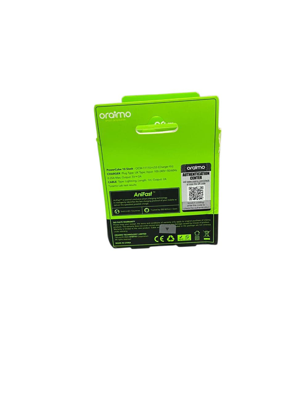 Oraimo Andriod Charger - Image 2